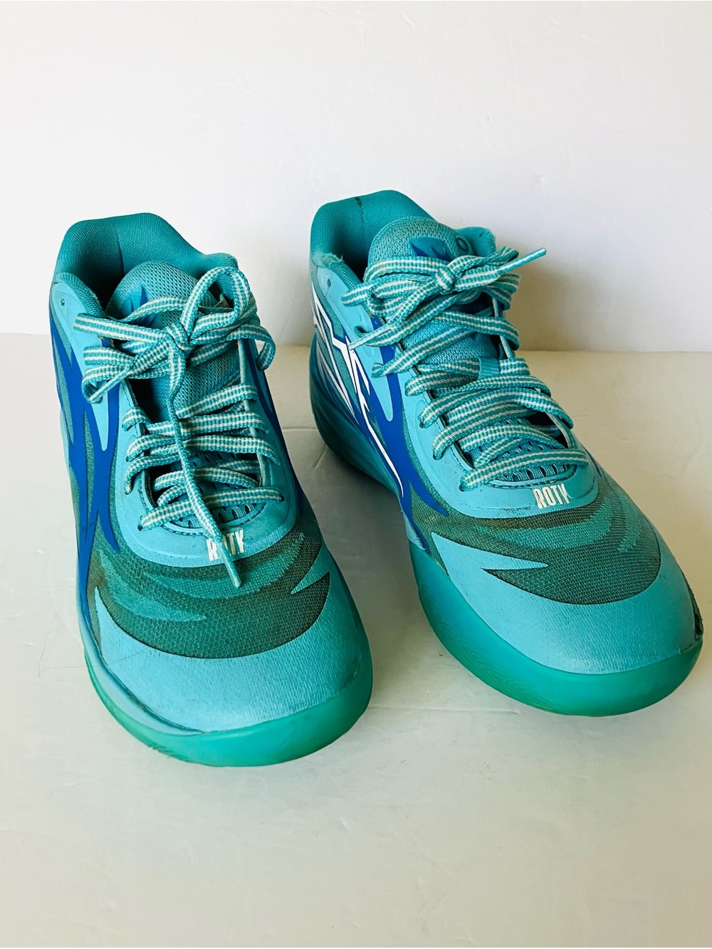 2022 Men's Puma LaMelo Ball MB.02 'ROTY Ultra Blue Atoll Used Size 11 Rare